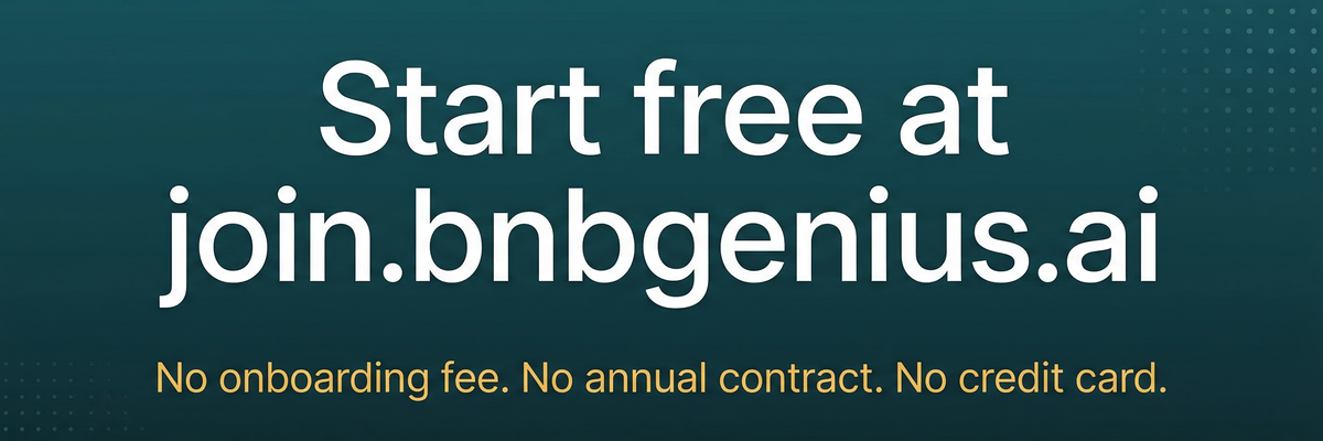 Try BnBGenius free at join.bnbgenius.ai