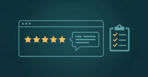 Host reviewing Airbnb response rate metrics on a laptop