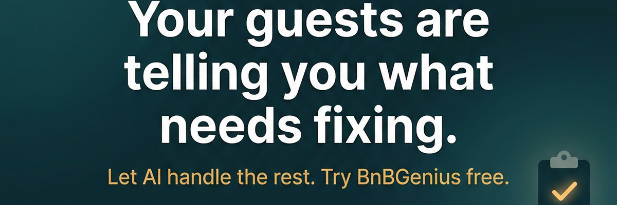 BNBGenius task automation call-to-action banner
